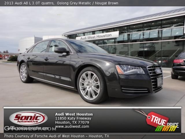 2013 Audi A8 L 3.0T quattro in Oolong Grey Metallic