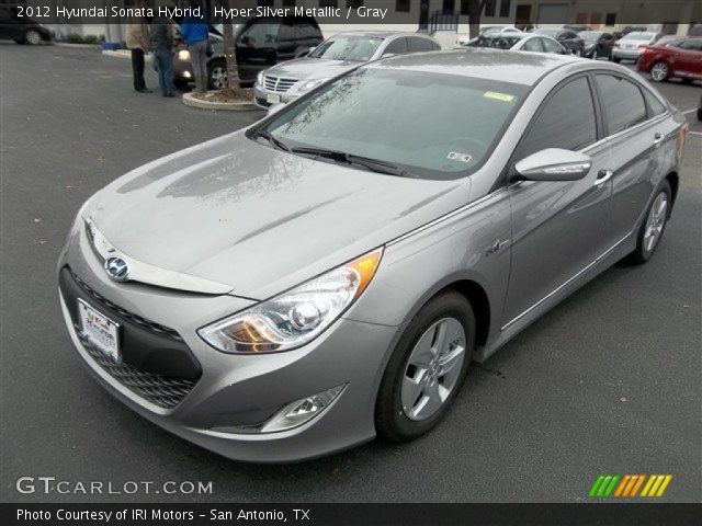 2012 Hyundai Sonata Hybrid in Hyper Silver Metallic