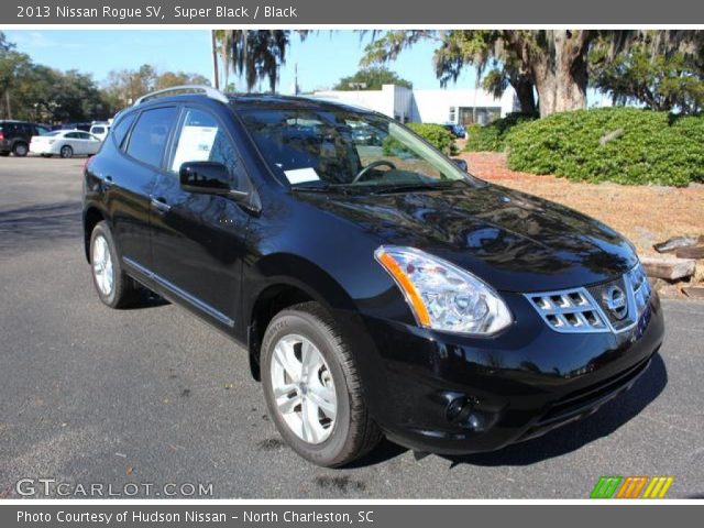 2013 Nissan Rogue SV in Super Black