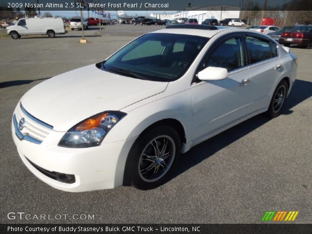 2009 Nissan Altima 2.5 SL in Winter Frost Pearl