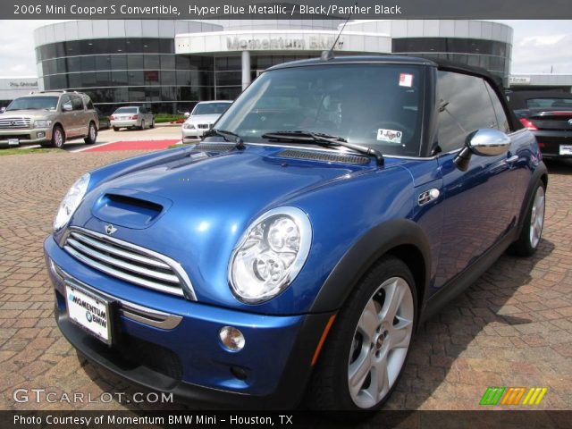 2006 Mini Cooper S Convertible in Hyper Blue Metallic