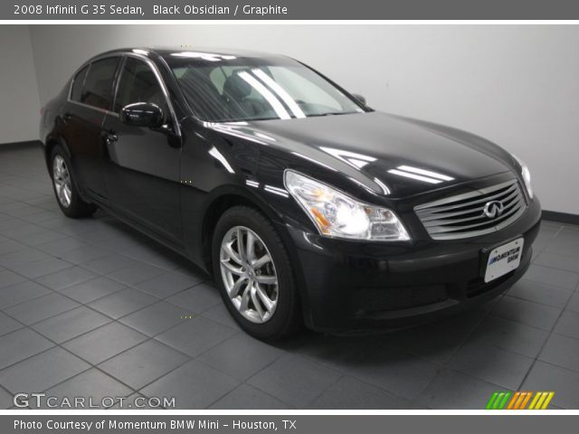 2008 Infiniti G 35 Sedan in Black Obsidian