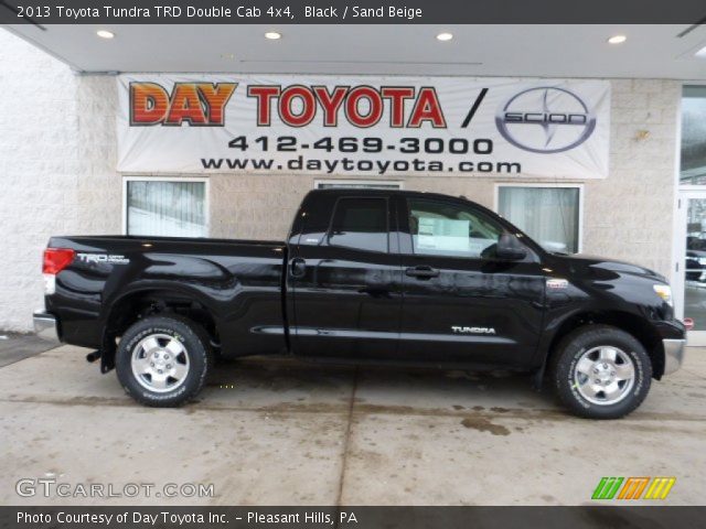 2013 Toyota Tundra TRD Double Cab 4x4 in Black