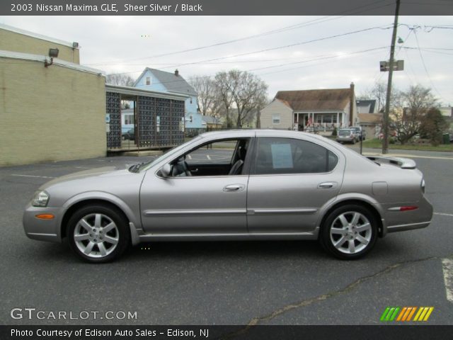 2003 Nissan Maxima GLE in Sheer Silver