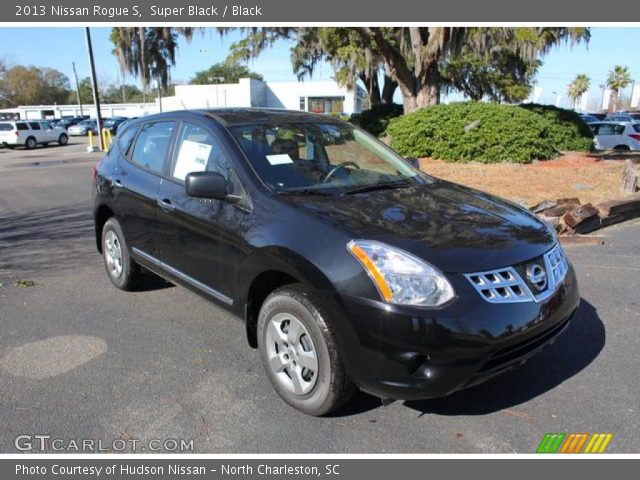 2013 Nissan Rogue S in Super Black