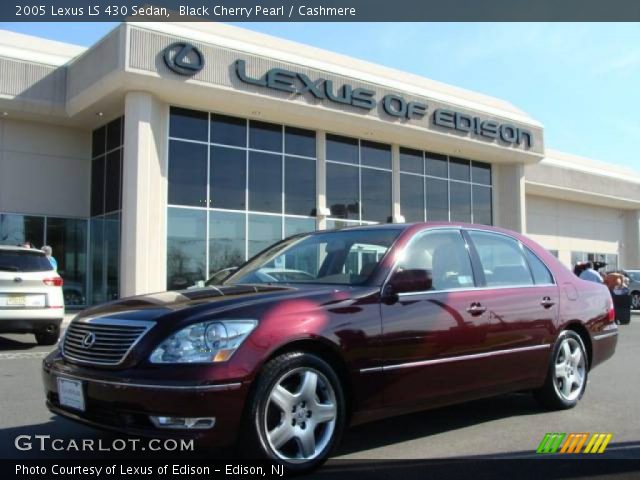 2005 Lexus LS 430 Sedan in Black Cherry Pearl