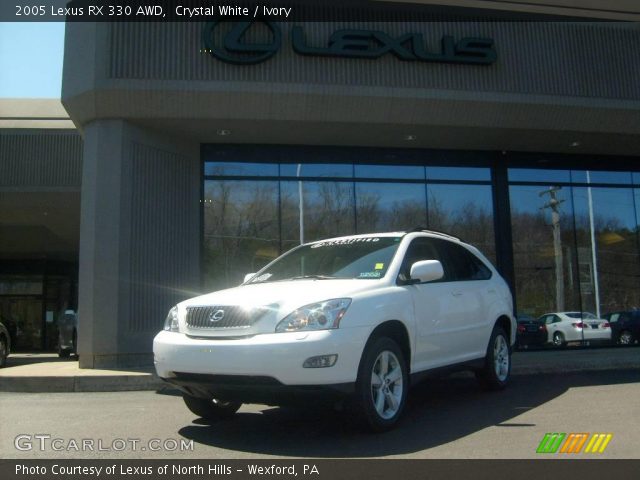 2005 Lexus RX 330 AWD in Crystal White