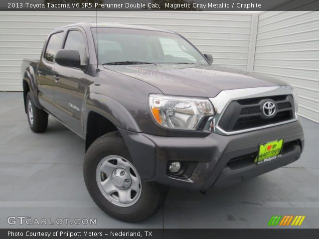 2013 Toyota Tacoma V6 SR5 Prerunner Double Cab in Magnetic Gray Metallic