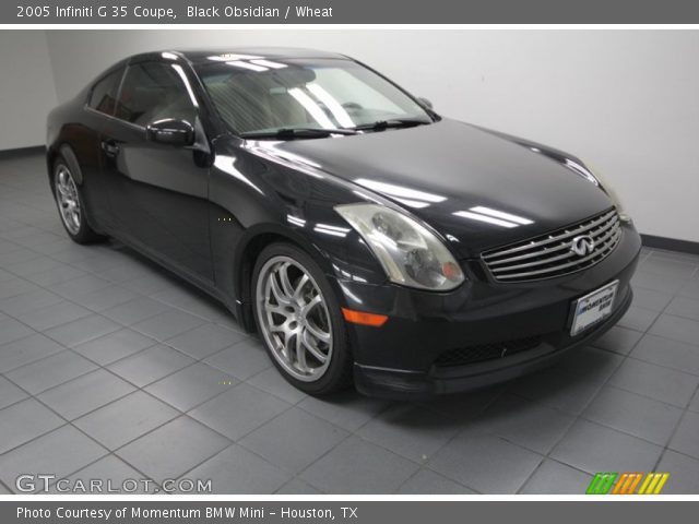 2005 Infiniti G 35 Coupe in Black Obsidian
