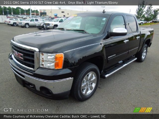 2011 GMC Sierra 1500 SLT Crew Cab 4x4 in Onyx Black