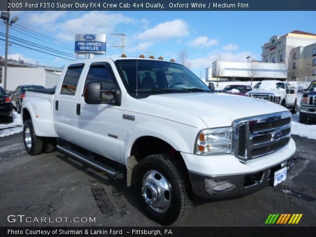 2005 Ford F350 Super Duty FX4 Crew Cab 4x4 Dually in Oxford White