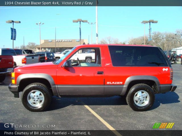 1994 Chevrolet Blazer Sport 4x4 in Victory Red