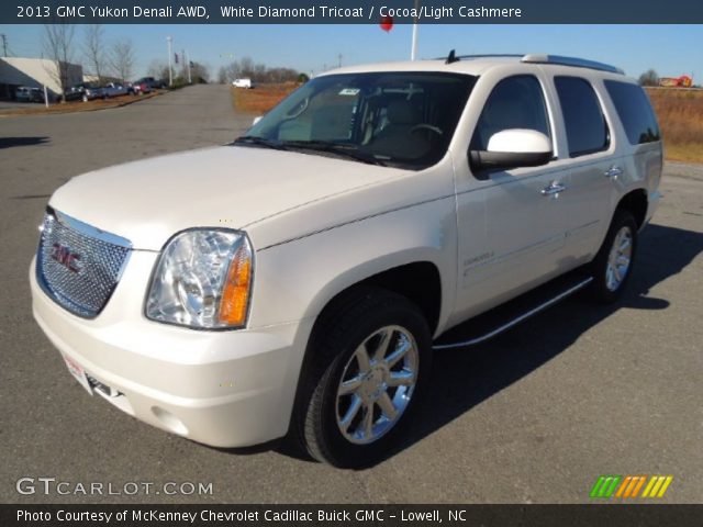2013 GMC Yukon Denali AWD in White Diamond Tricoat