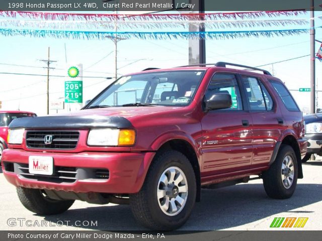 1998 Honda Passport LX 4WD in Claret Red Pearl Metallic