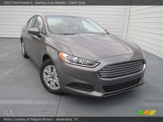 2013 Ford Fusion S in Sterling Gray Metallic