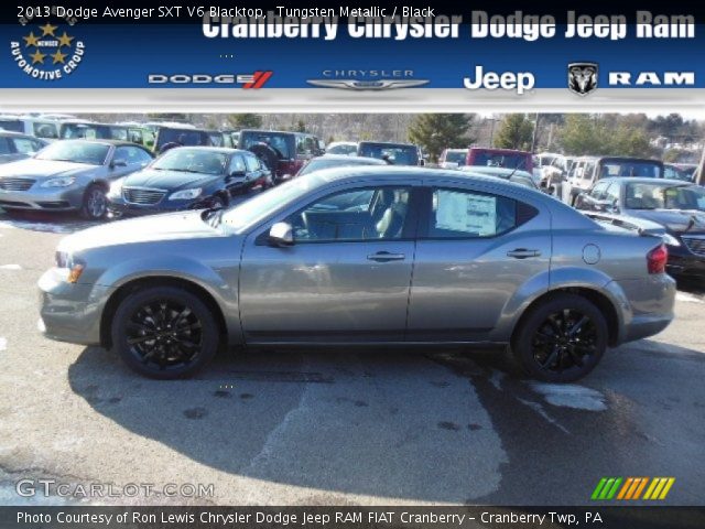 2013 Dodge Avenger SXT V6 Blacktop in Tungsten Metallic