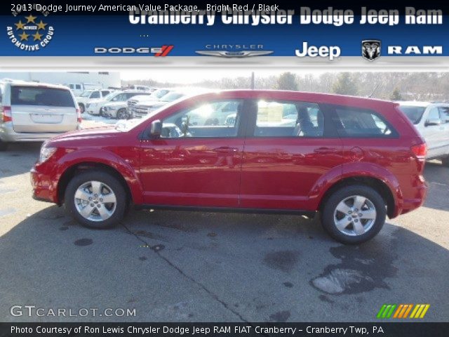2013 Dodge Journey American Value Package in Bright Red