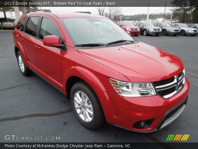 2013 Dodge Journey SXT in Brilliant Red Tri-Coat Pearl