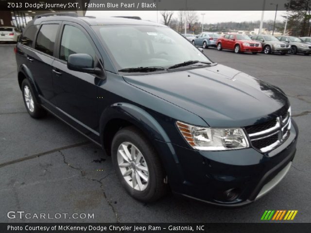 2013 Dodge Journey SXT in Fathom Blue Pearl