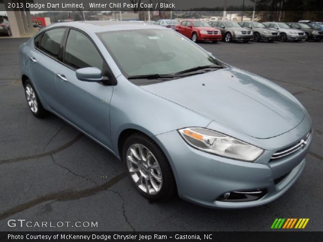 2013 Dodge Dart Limited in Winter Chill Pearl Coat