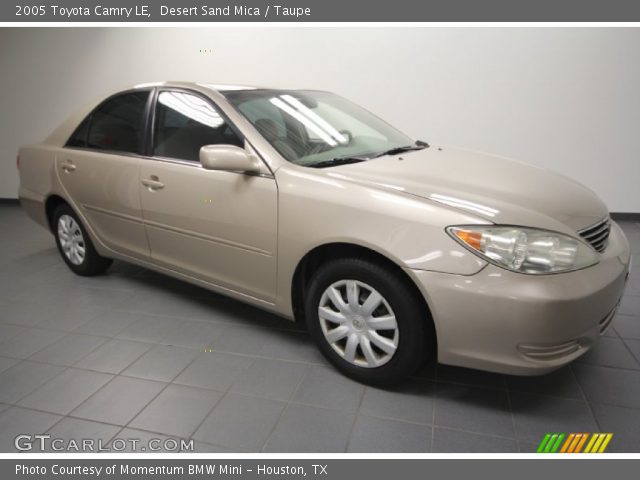 2005 Toyota Camry LE in Desert Sand Mica