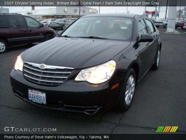 2007 Chrysler Sebring Sedan in Brilliant Black Crystal Pearl