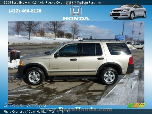2004 Ford Explorer XLS 4x4 in Pueblo Gold Metallic