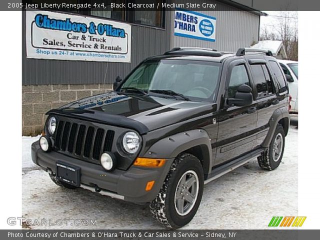 2005 Jeep Liberty Renegade 4x4 in Black Clearcoat