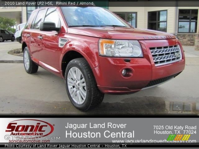 2010 Land Rover LR2 HSE in Rimini Red