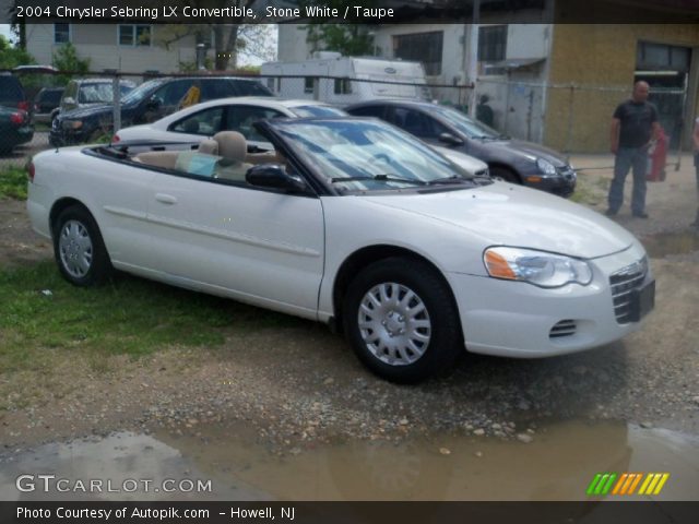 2004 Chrysler Sebring LX Convertible in Stone White