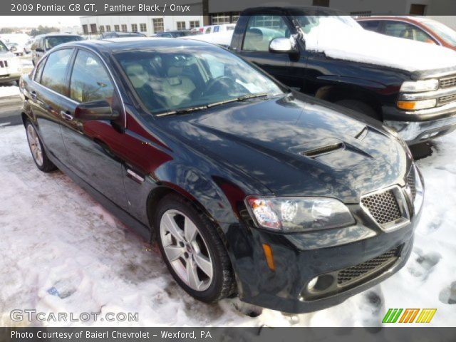 2009 Pontiac G8 GT in Panther Black