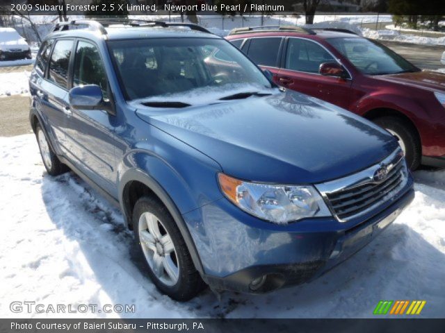 2009 Subaru Forester 2.5 X Limited in Newport Blue Pearl