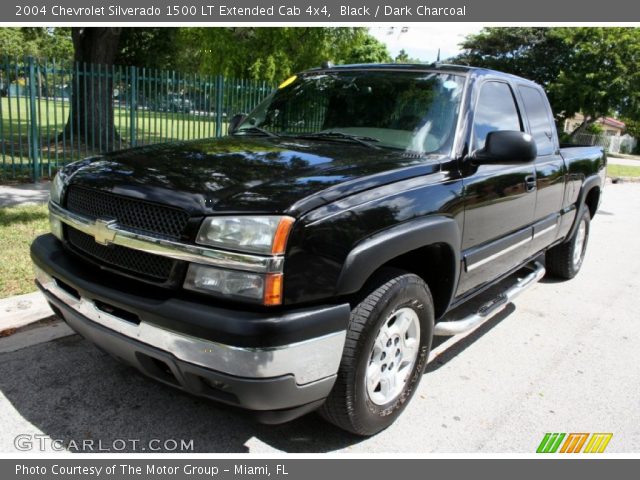 2004 Chevrolet Silverado 1500 LT Extended Cab 4x4 in Black