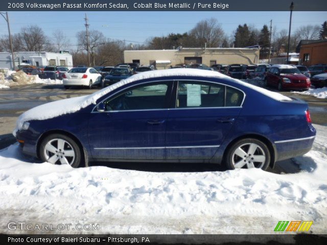 2008 Volkswagen Passat Komfort Sedan in Cobalt Blue Metallic