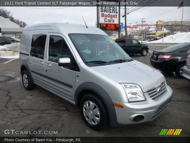 2011 Ford Transit Connect XLT Passenger Wagon in Silver Metallic