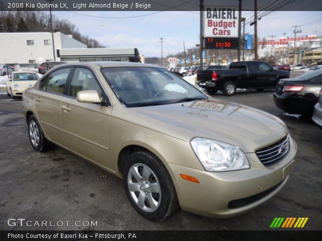 2008 Kia Optima LX in Light Almond Beige