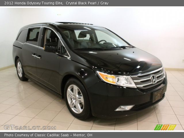2012 Honda Odyssey Touring Elite in Crystal Black Pearl