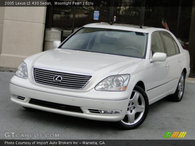 2005 Lexus LS 430 Sedan in Moonlight Pearl