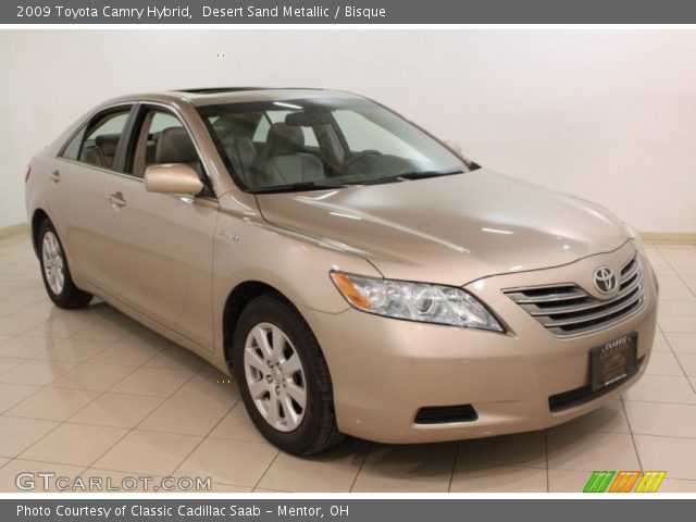 2009 Toyota Camry Hybrid in Desert Sand Metallic