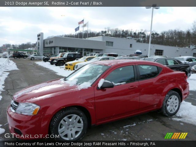 2013 Dodge Avenger SE in Redline 2-Coat Pearl