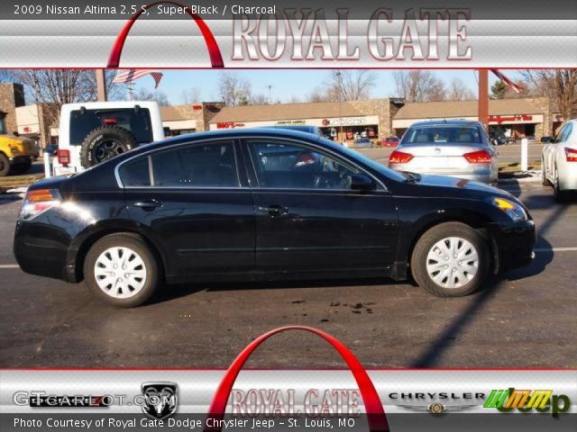 2009 Nissan Altima 2.5 S in Super Black