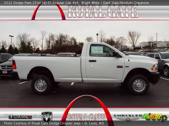 2012 Dodge Ram 2500 HD ST Regular Cab 4x4 in Bright White