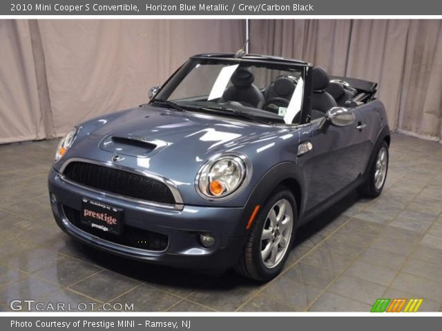 2010 Mini Cooper S Convertible in Horizon Blue Metallic