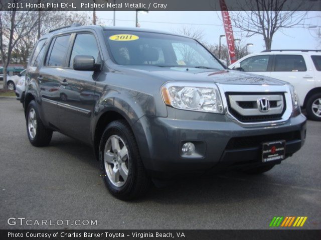 2011 Honda Pilot EX-L in Polished Metal Metallic