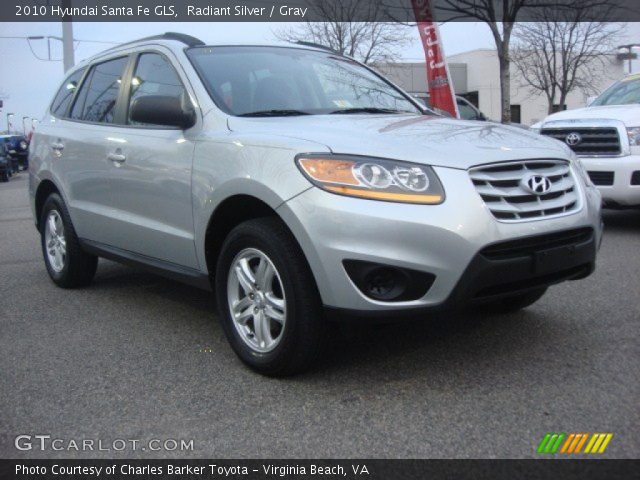 2010 Hyundai Santa Fe GLS in Radiant Silver