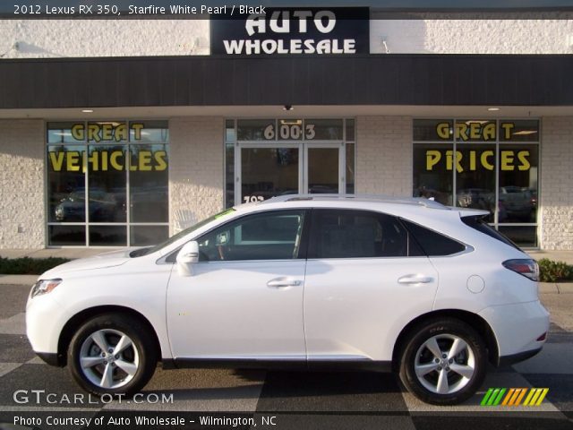 2012 Lexus RX 350 in Starfire White Pearl