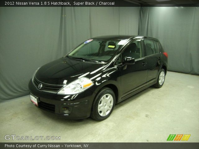 2012 Nissan Versa 1.8 S Hatchback in Super Black