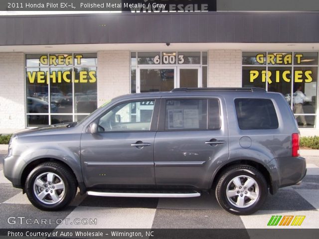 2011 Honda Pilot EX-L in Polished Metal Metallic