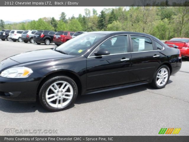 2012 Chevrolet Impala LTZ in Black