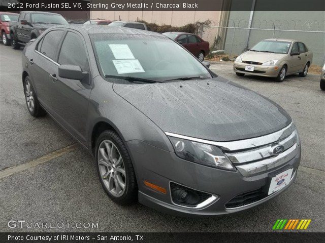 2012 Ford Fusion SEL V6 in Sterling Grey Metallic